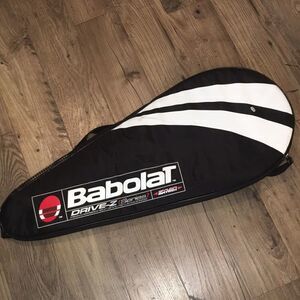 Babolat Drive Z Series Tennis Racquet Bag single Black White Carry